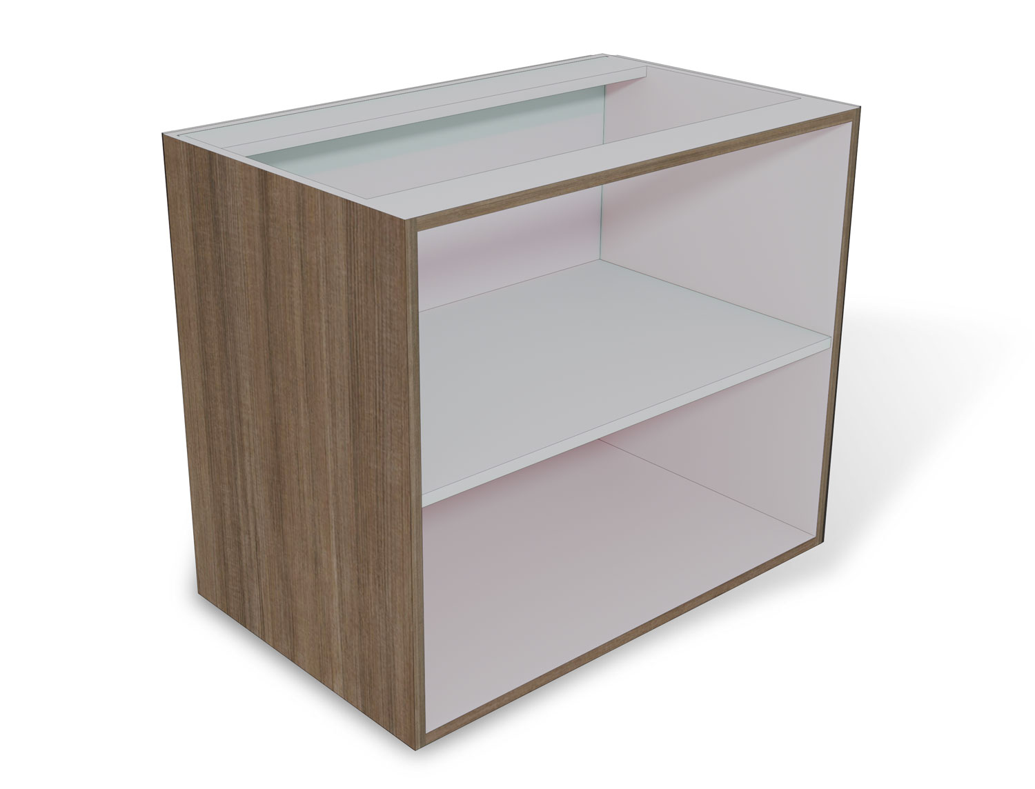 Base cabinet - open