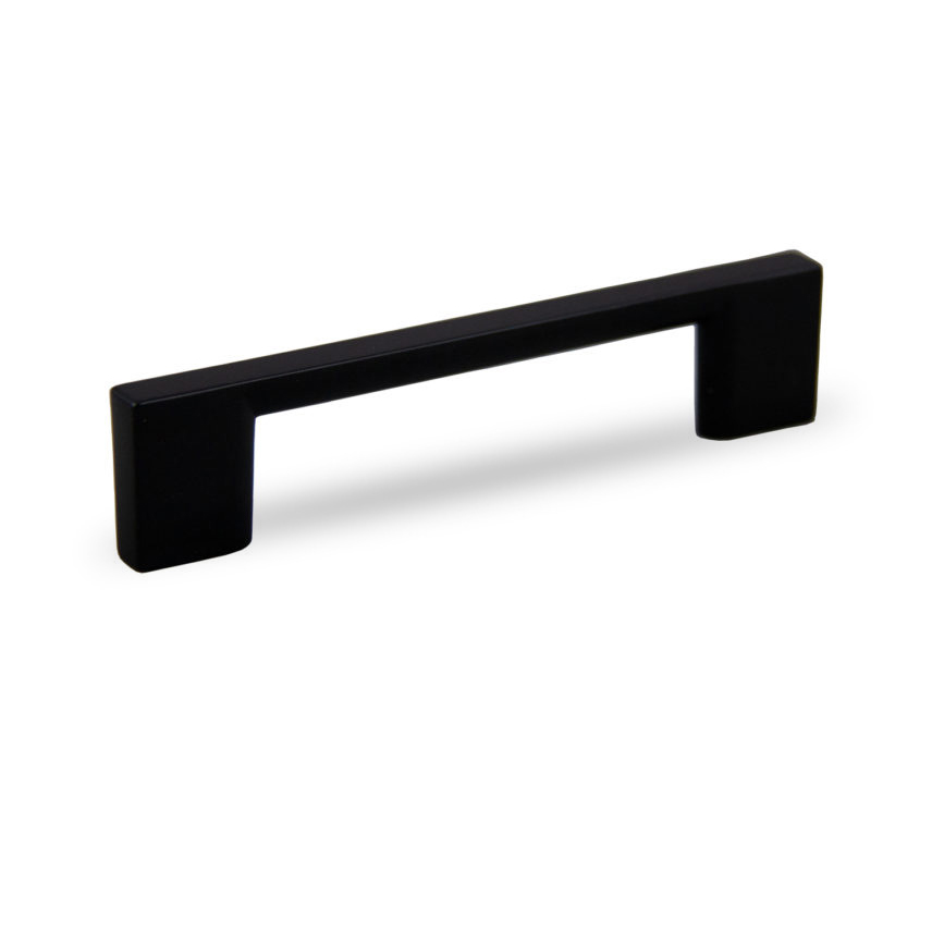 Contemporary Cabinet Pull Matte Black